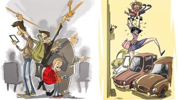 София с точки зрения карикатуриста Явора Попова