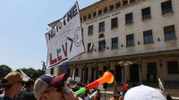 Протест &quot;Возрождения&quot; в защиту болгарского лева