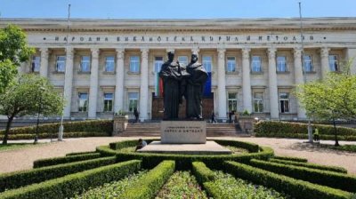На выставке представлены ценные старопечатные книги и гравюры из Библиотеки Рильского монастыря