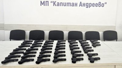 На КПП &laquo;Капитан-Андреево&raquo; обнаружили 45 боевых пистолетов