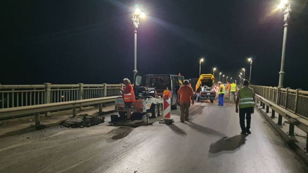 С 3 по 5 октября движение по Дунайскому мосту в Русе будет закрываться из-за ремонта