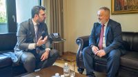 Глава МИД встретился с Люпчо Георгиевским