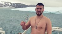 Болгарин спас Богоявленский крест и на Южном полюсе