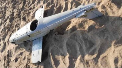 Из-за прибитого к берегу военного дрона закрыли пляж Созополя