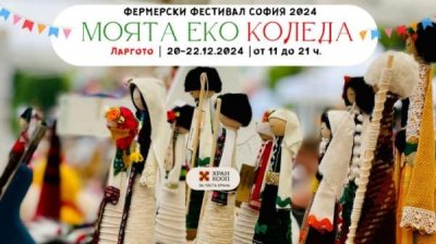 Ярмарка "Мое Эко Рождество" в Софии предлагает продукцию болгарского производства