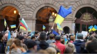 Шествие в поддержку военной помощи и солидарности с Украиной проходит в Софии