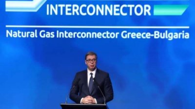 Президент Сербии Александр Вучич выразил надежду, что в 2023 году отпразднуем и болгаро-сербскую газовую связь