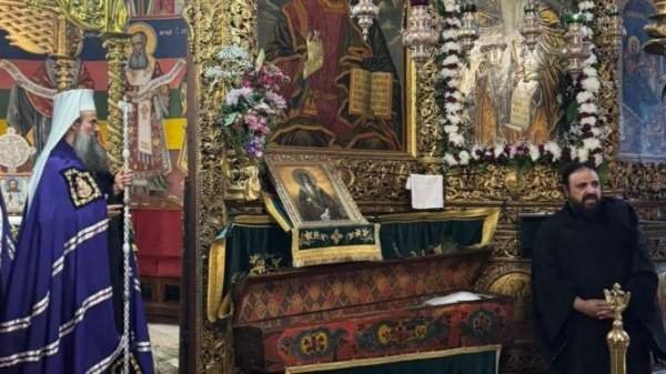 Патриарх Даниил возглавил праздничное богослужение в Рильском монастыре