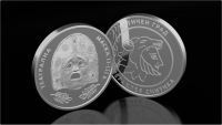 Серебная медаль с древней театральной маской создана к открытию Гераклеи Синтики