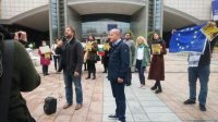 Очередной вечер антиправительственных протестов в центре Софии