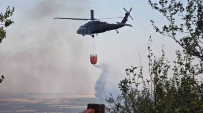 Продолжается тушение пожаров в Пирине и в районе Сунгурларе