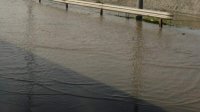 Затоплена главная дорога София – Варна в окрестностях Велико-Тырново