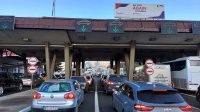 Наблюдается интенсивное движение автомобилей из Сербии через Болгарию в Турцию