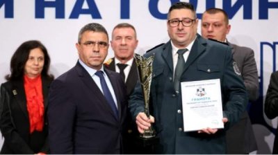 Мартин Нанчев получил награду "Полицейский года"