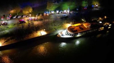 11 человек&nbsp;попали в больницу&nbsp;после удара болгарского круизного корабля в стену в Австрии