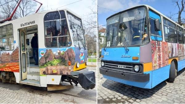 «Галереи на колесах» едут по улицам Софии