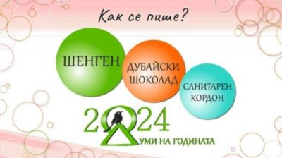 Болгарский выбор слова на 2024 год &ndash; Шенген