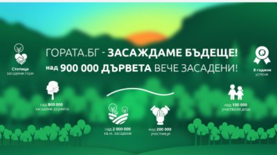 Добровольцы раздали в Плевне 60&nbsp;000 саженцев-медоносов