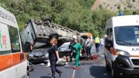 Тяжелая авария на дороге в Банско