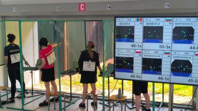 Брат и сестра Боневы выиграли бронзу на Чемпионате Европы по стрельбе