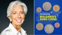 Президент ЕЦБ Лагард приветствовала дизайн болгарской евромонеты