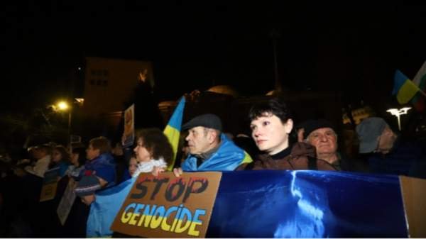 Украинцы и болгары плечом к плечу выступили против российской агрессии в Украине