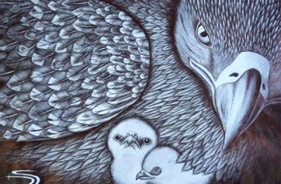 &ldquo;Орлы &ndash; красивые птицы&rdquo; &ndash; рождественская выставка детских рисунков