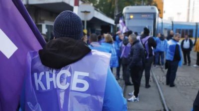Протест столичного городского транспорта становится бессрочным