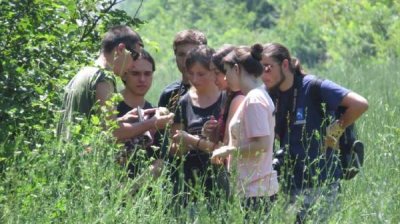 Студенты клуба &laquo;СКВОРЕЦ&raquo; и их экзотические друзья