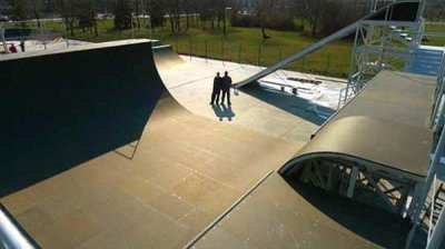 София обзавелась новой площадкой для скейтбординга