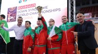 Наши гимнасты с синдромом Дауна заняли третье место на чемпионате мира в Софии