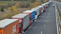 На границе с Турцией образовались километровые очереди из фур