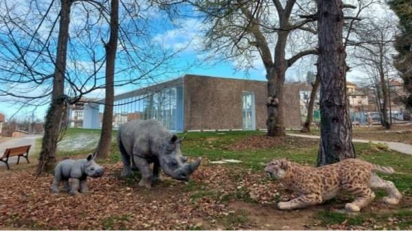 Новый палеопарк радует детей и взрослых в курортном городке Выршец