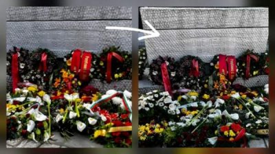 В Скопье сорвали ленты с болгарским флагом с венков перед могилой Гоце Делчева