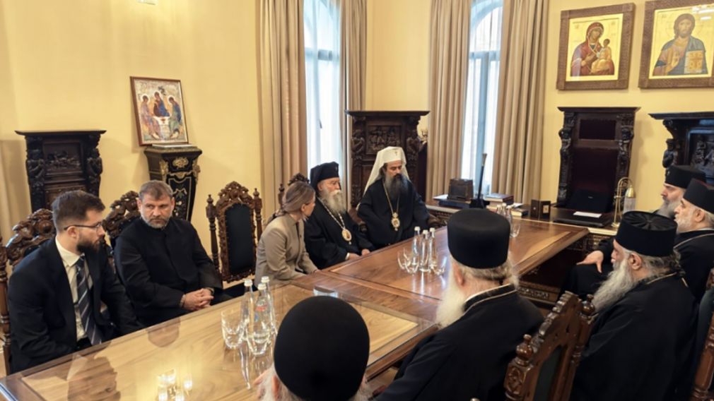 Патриарх Даниил присутствовал на похоронах Грузинского патриарха Илии II