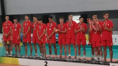 Болгарская юниорская сборная по волейболу &ndash; серебряный призер ЕОЮФ в Словении